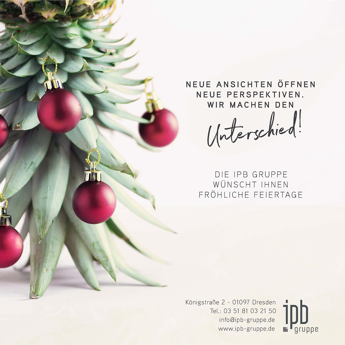 Ecard IPB Weihnachten